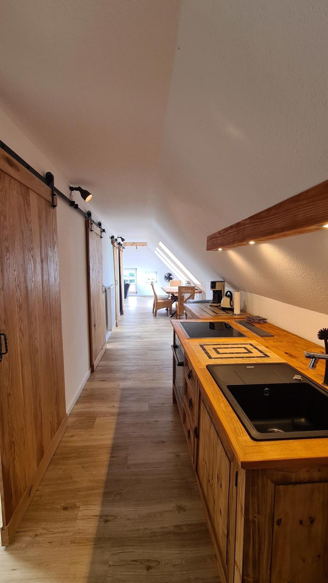 Naturhof Buschwiesen - Wohnung Lama Wilsum 외부 사진
